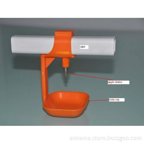 Nipple drinking system poultry equipment